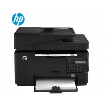 惠普（HP） LaserJet Pro MFP M128fn 黑白激光打印機 一體機 打印/復印/掃描/傳真 有線網絡